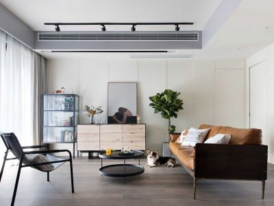 红星·紫御半山-112㎡-简约风效果图