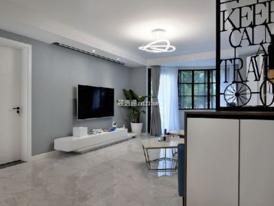 虹瑶康桥品上-125㎡-现代风效果图