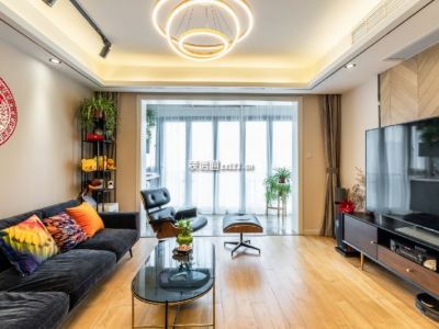 雅颂居-130㎡-现代风效果图