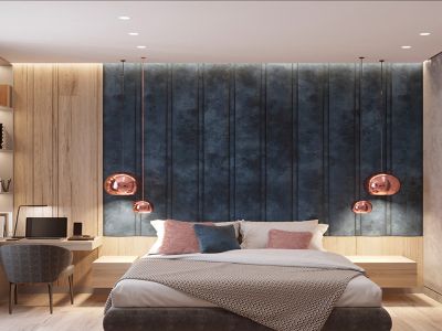 保利青谷-157㎡-现代风效果图