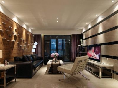 隆河谷-120㎡-现代风效果图