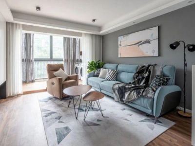 亿茂风华印-100㎡-北欧风效果图