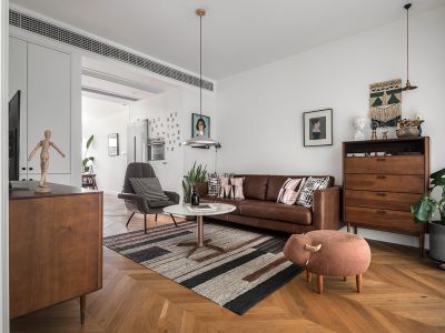 中海寰宇天下-123㎡-北欧风效果图