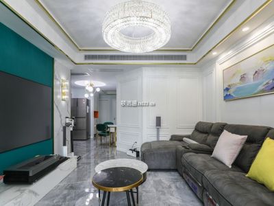 保利心语花园-105㎡-现代风效果图