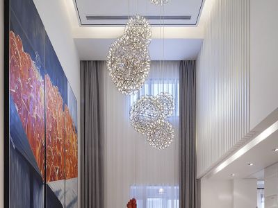 东方夏湾拿花园-268㎡-现代风效果图