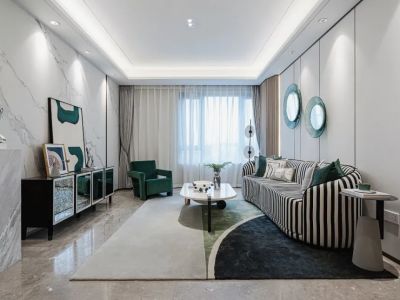 乐华城香榭庄园-128㎡-现代风效果图