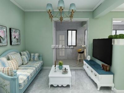 锦尚天华-115㎡-现代风效果图