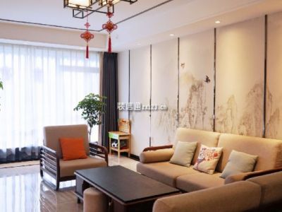 保利花园-135㎡-现代风效果图