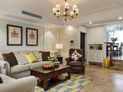 玺悦台-86.6㎡-法式风效果图