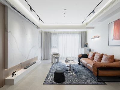 万科理想城-138㎡-现代风效果图