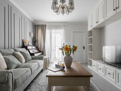 武圣东里-112㎡-美式风效果图