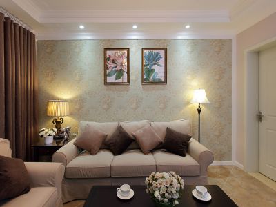 东苑古龙城-138㎡-欧式风效果图