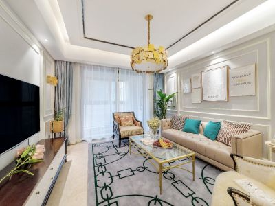 世纪非凡锦城-138㎡-绚丽风效果图