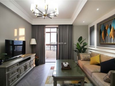 远大中央公园-133㎡-现代风效果图