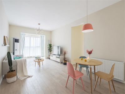 文景雅苑-79㎡-简约风效果图