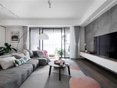 阳光·龙湾生态城-160㎡-现代风效果图