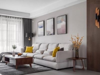 鸿通·九熙府-130㎡-现代风效果图