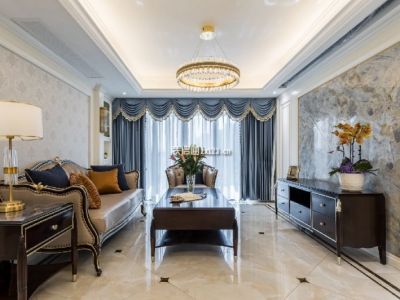 滨江和城-135㎡-轻奢风效果图