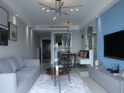 西派国际-110㎡-现代风效果图