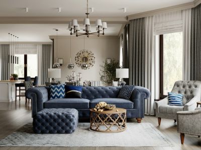 新地苑-131㎡-现代风效果图