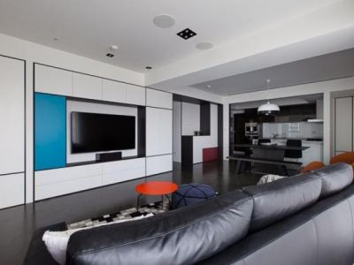 塔子山壹号-122㎡-现代风效果图