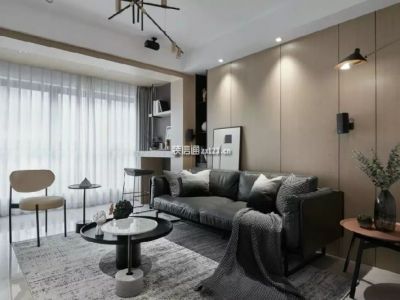 金沙海棠-116㎡-现代风效果图