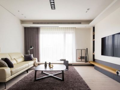 信达金茂府-142㎡-简约风效果图