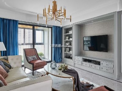 香山半岛-130㎡-现代风效果图