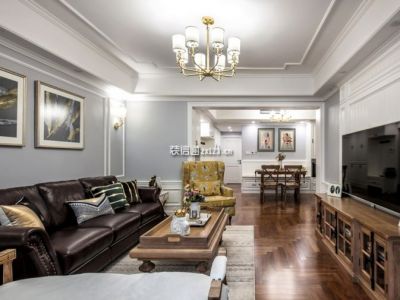 汇彩园-128㎡-现代风效果图