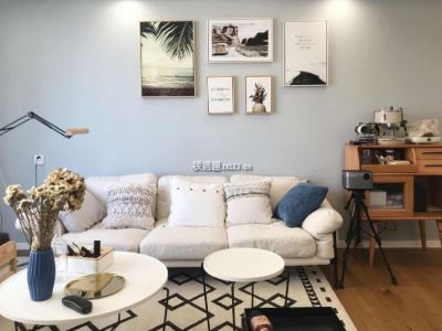 地铁首座-85㎡-现代风效果图