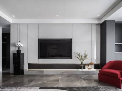 森林湖兰溪谷-185㎡-现代风效果图