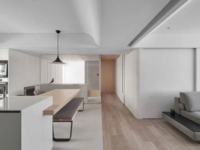 四季松湖-165㎡-极简风效果图