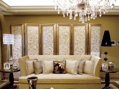 日月豪庭公寓-135㎡-欧式风效果图