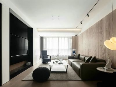 万科理想城-128㎡-现代风效果图