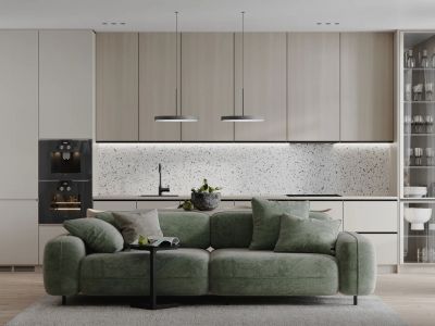 融创壹号院-160㎡-现代风效果图