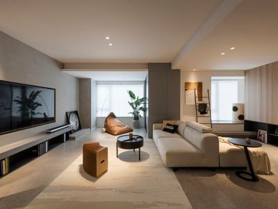 绿城九龙仓桃源里-160㎡-现代风效果图