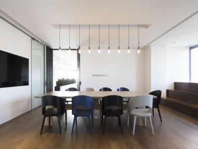 办公室-360㎡-现代风效果图