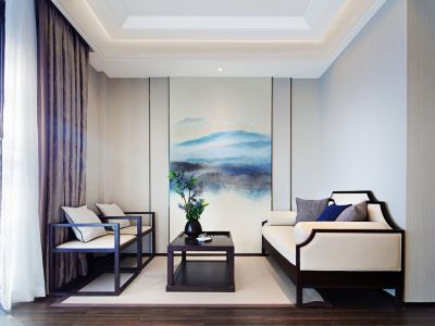 榕江天御-191.4㎡-中式风效果图