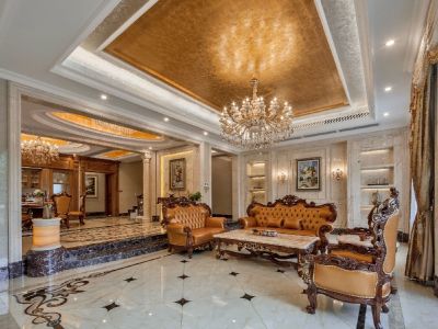 桃源居首府三期-389.7㎡-欧式风效果图