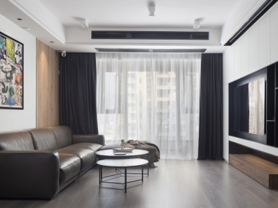 锦东庭园-118㎡-现代风效果图