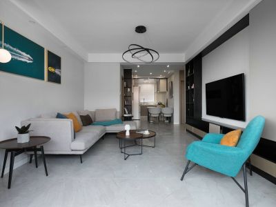 领秀硅谷-115㎡-现代风效果图