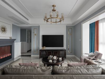 大华锦绣华城-142㎡-法式风效果图