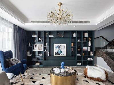 大华锦绣华城-138㎡-美式风效果图