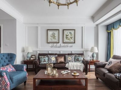 中海城南华府-130㎡-现代风效果图