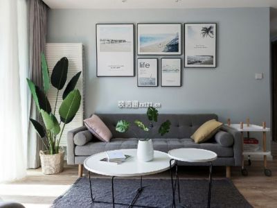 中粮鸿云-110㎡-现代风效果图