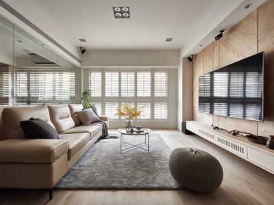 澳海望洲府-121㎡-北欧风效果图