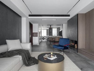 荣盛花语城-120㎡-现代风效果图