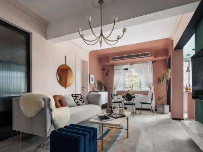 和泓融成府-85㎡-北欧风效果图