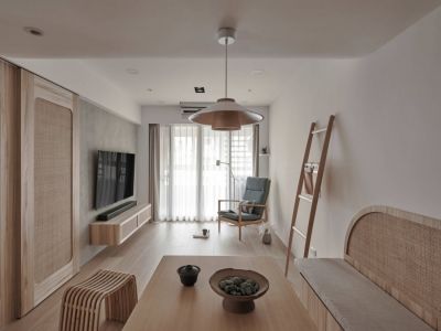 华润琨瑜府-88㎡-日式风效果图