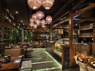 餐厅-430㎡-现代风效果图